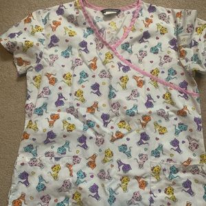 Large scrub top